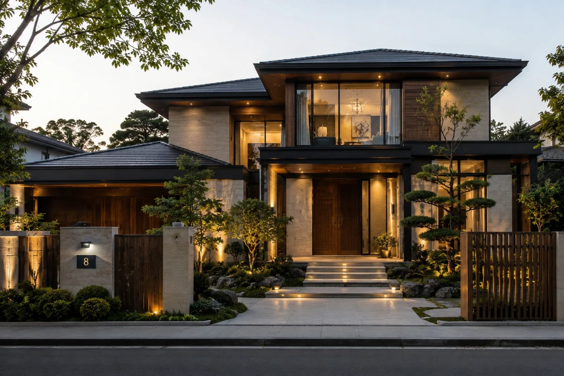 Modern family home representing clear and confident mortgage planning